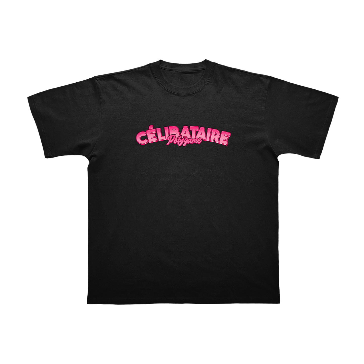 T-shirt "Célibataire Polygame"